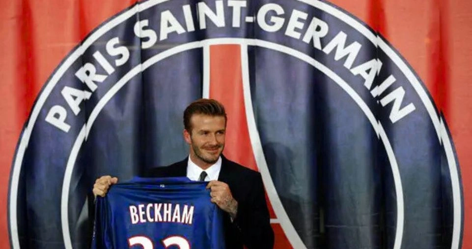 Club Career: From Manchester to Paris David Beckham
