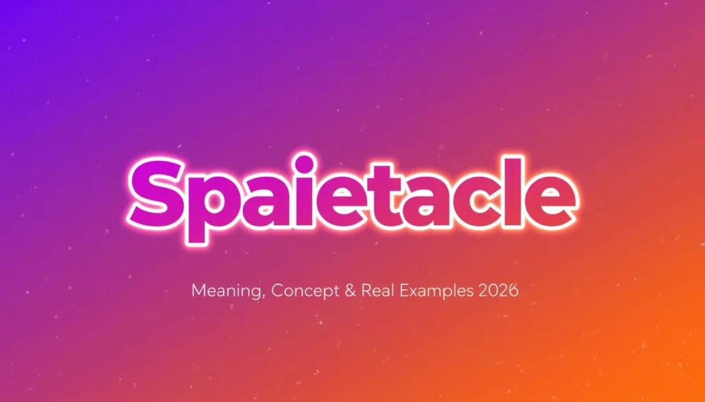 Spaietacle Explained 2026