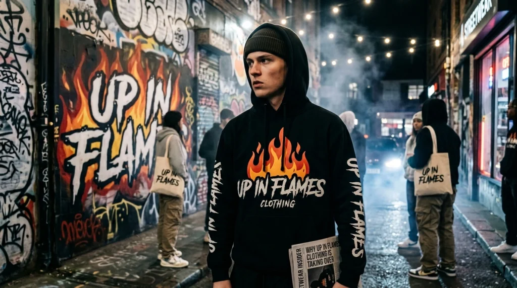 Why Up In Flames Clothing Is Taking Over Streetwear Fashion